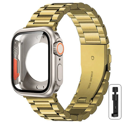 Boîtier Ultra + Bracelet Acier Apple Watch