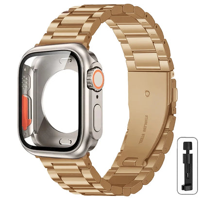 Boîtier Ultra + Bracelet Acier Apple Watch
