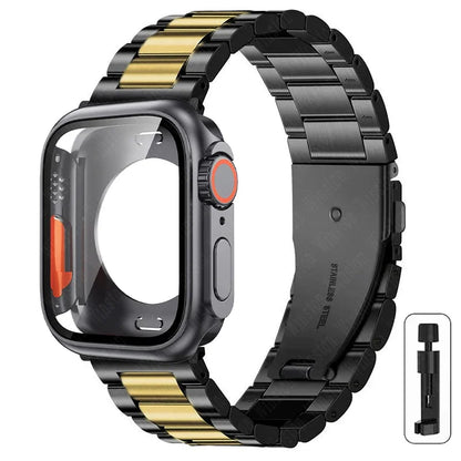 Boîtier Ultra + Bracelet Acier Apple Watch