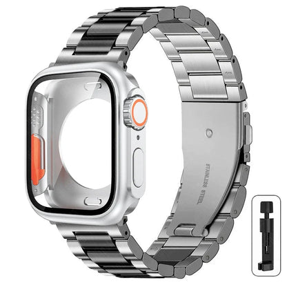 Boîtier Ultra + Bracelet Acier Apple Watch