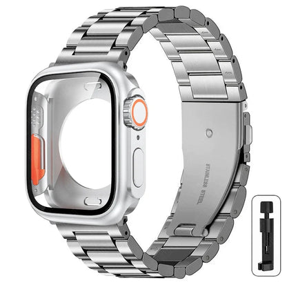 Boîtier Ultra + Bracelet Acier Apple Watch