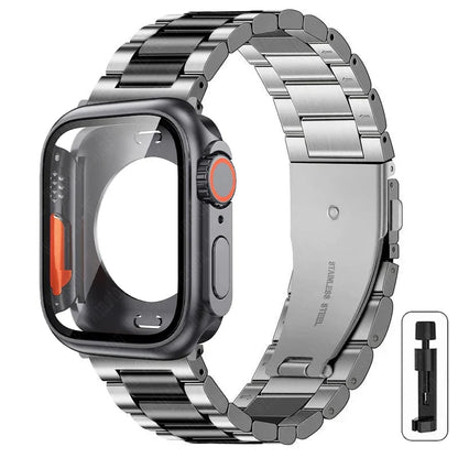 Boîtier Ultra + Bracelet Acier Apple Watch